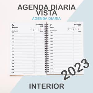 agenda mockup square diaria 2023